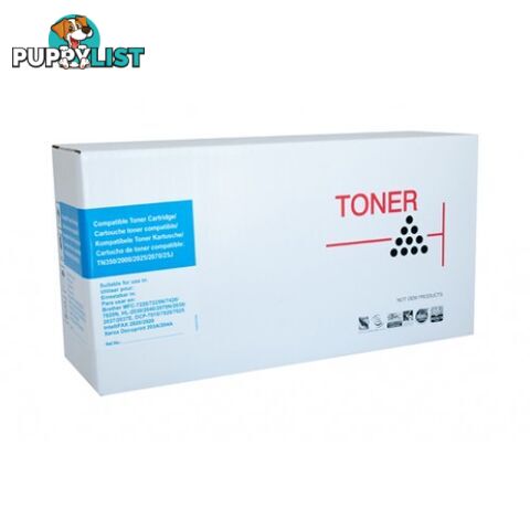 White Box Compatible HP CF412X High Yield Yellow Toner (#410X) - Compatible - WB CF412X Yellow - 0.00kg