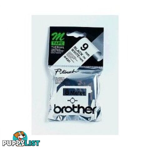 Brother M-531 12mm Metallic Black-on-Blue M Tape - Brother - M-531 - 0.05kg