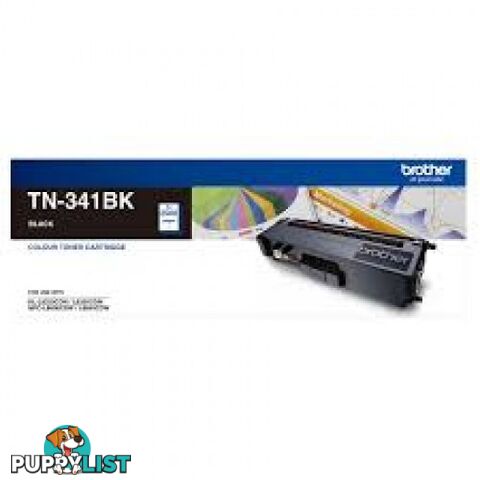 Brother TN-341BK Black Toner for HL-L8250 HL-L8350 MFC-L8600 - Brother - TN-341BK - 0.87kg