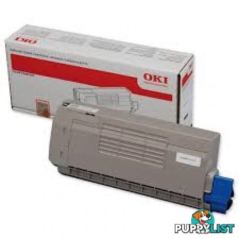 OKI 44318666 WHITE TONER for C711WT Printer - OKI - OKI C711 White toner - 0.00kg