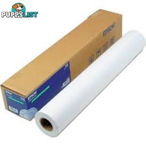 Epson Paper Roll Enhanced Synthetic ADHESIVE 24" X 30M A1 A0 printers C13S041617 135gsm - Epson - Epson 24" paper roll - 0.00kg