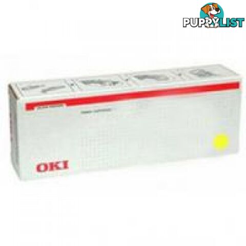 OKI 46507609 Yellow Toner for C712 - OKI - 46507609 Yellow - 0.00kg