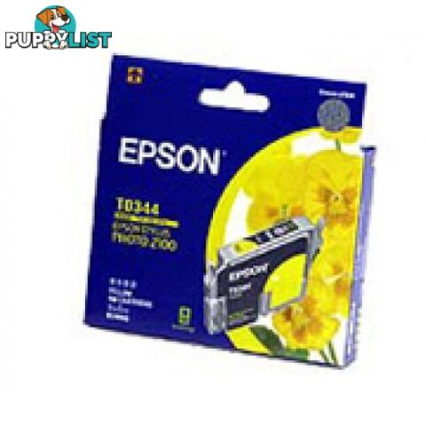 Epson C13T034490 YELLOW ink T0344 - Epson - Epson C13T034490 T0344 - 0.00kg