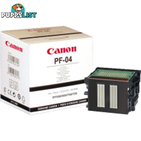 Canon PF-04 Print Head for IPF-600 & IPF-700 SERIES PRINTERS QY6-1601 - Canon - PF-04 Print Head - 1.00kg