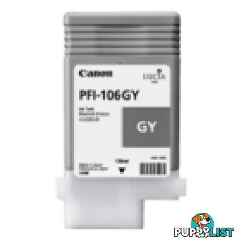 Canon Prograf 6300 6350 6400 6450 PFI-106 Grey Ink - Canon - PFI-106 Grey - 0.00kg