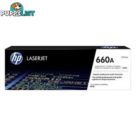 Hewlett-Packard W2004A Imaging Drum [# 660A] for M751dn A3 - Hewlet Packard - HP W2004A drum - 0.94kg