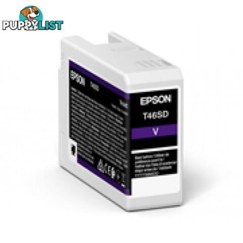 Epson 46S  C13T46SD00 Violet Ink for SureColor P706 - Epson - Epson 46S Violet - 0.20kg