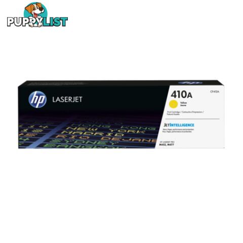 Hewlett-Packard CF412A Yellow Toner (#410A) - Hewlet Packard - HP CF412A YELLOW - 0.00kg