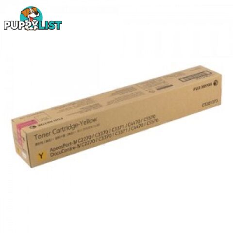 XEROX DocuCentre C2270 C3370 C4470 C5570 Yellow Toner CT201373 - Xerox - CT201373 - 0.20kg