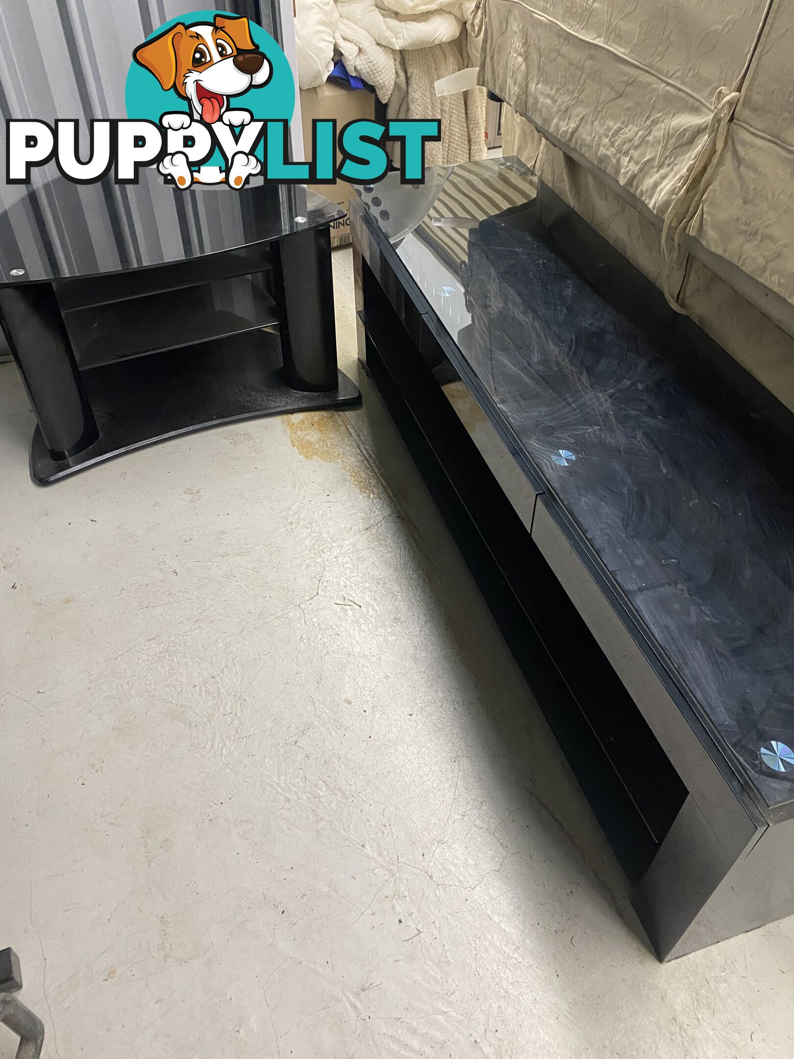 Tv cabinet and side table