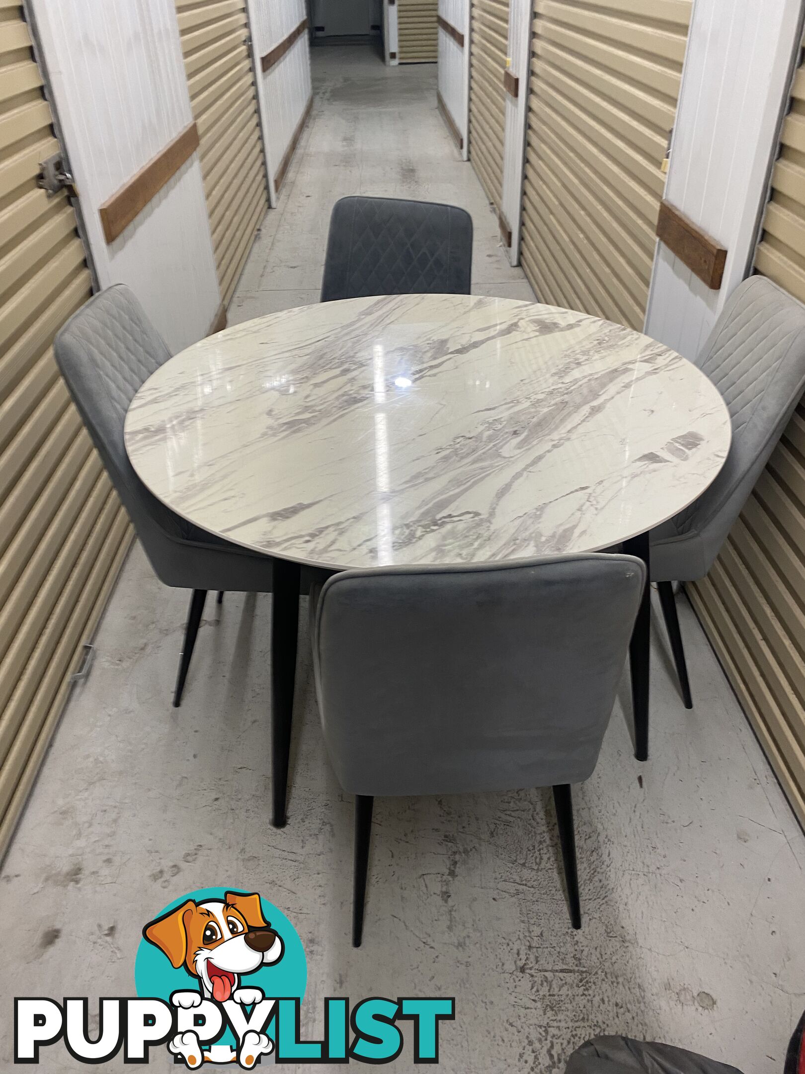 Table and chairs