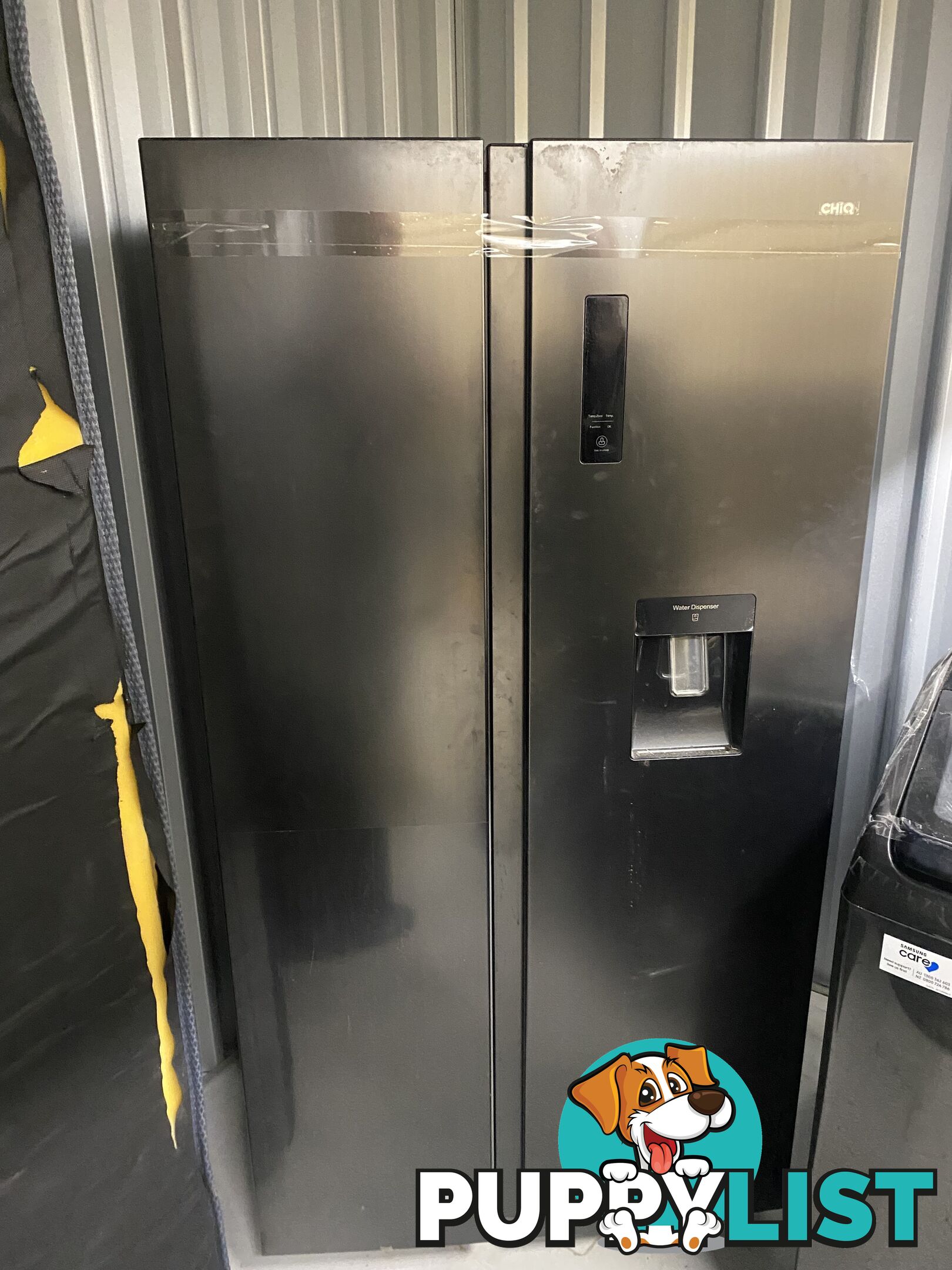 Fridge and freezer