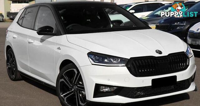 2024 SKODA FABIA 110TSI MONTE CARLO AUTOMY25 HATCH