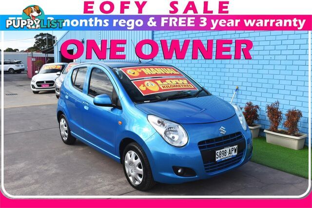 2012 SUZUKI ALTO HATCHBACK