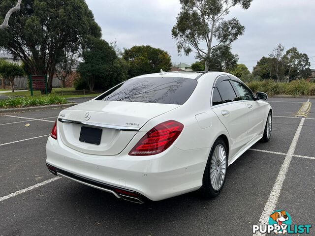 2015 Mercedes-Benz S-Class W222 S400 Hybrid Sedan Automatic