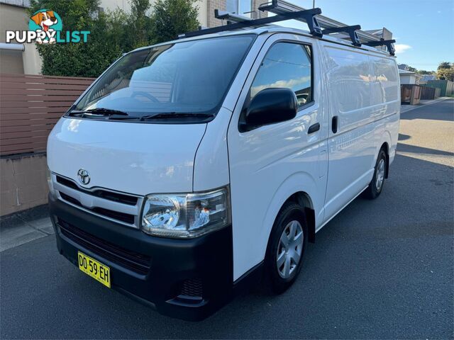 2011 TOYOTA HIACE LWB TRH201RMY11UPGRADE 4D VAN
