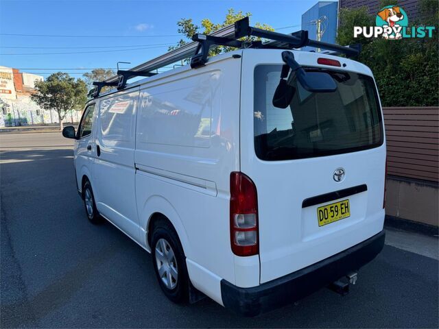 2011 TOYOTA HIACE LWB TRH201RMY11UPGRADE 4D VAN