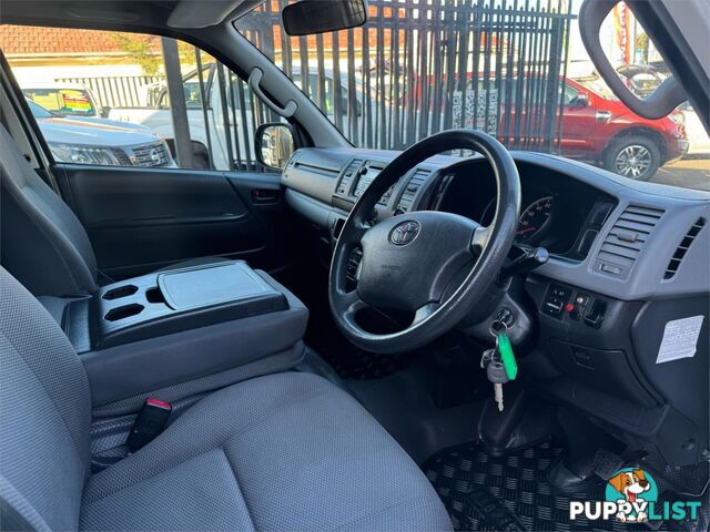2011 TOYOTA HIACE LWB TRH201RMY11UPGRADE 4D VAN