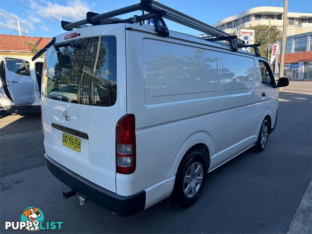 2011 TOYOTA HIACE LWB TRH201RMY11UPGRADE 4D VAN