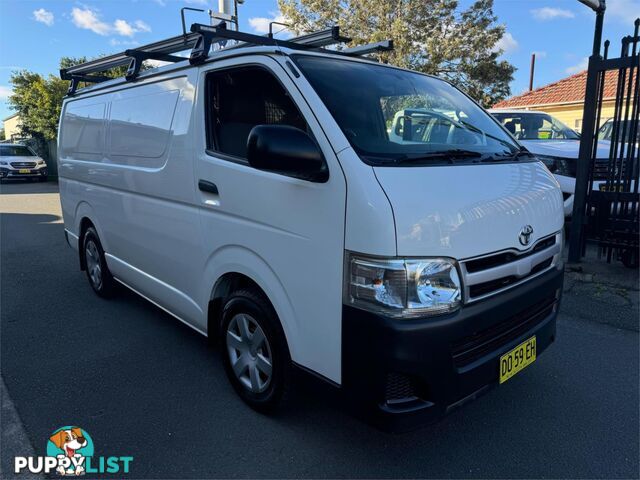 2011 TOYOTA HIACE LWB TRH201RMY11UPGRADE 4D VAN
