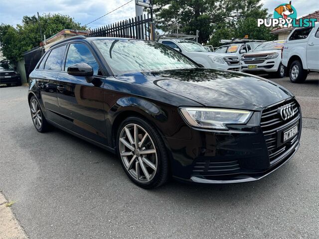 2018 AUDI A3 1,4TFSISPORTBACKCODBLKED 8VMY18 5D HATCHBACK