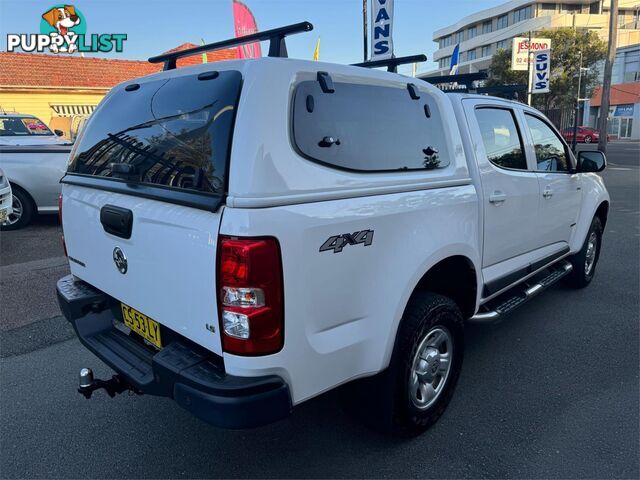 2018 HOLDEN COLORADO LS(4X4) RGMY19 CREW CAB P/UP