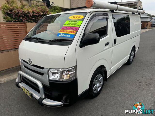 2016 TOYOTA HIACE LWB KDH201RMY16 4D VAN