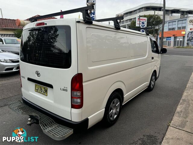 2016 TOYOTA HIACE LWB KDH201RMY16 4D VAN