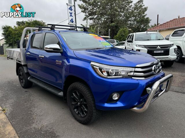 2017 TOYOTA HILUX SR5(4X4) GUN126RMY17 DUAL CAB UTILITY