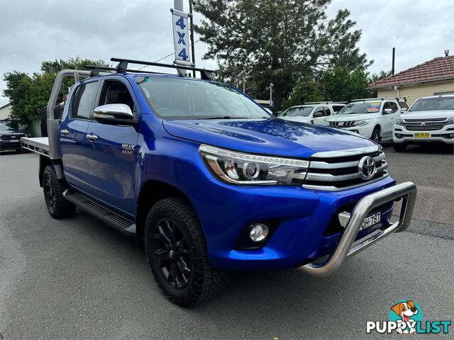 2017 TOYOTA HILUX SR5(4X4) GUN126RMY17 DUAL CAB UTILITY