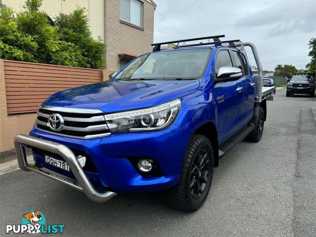 2017 TOYOTA HILUX SR5(4X4) GUN126RMY17 DUAL CAB UTILITY