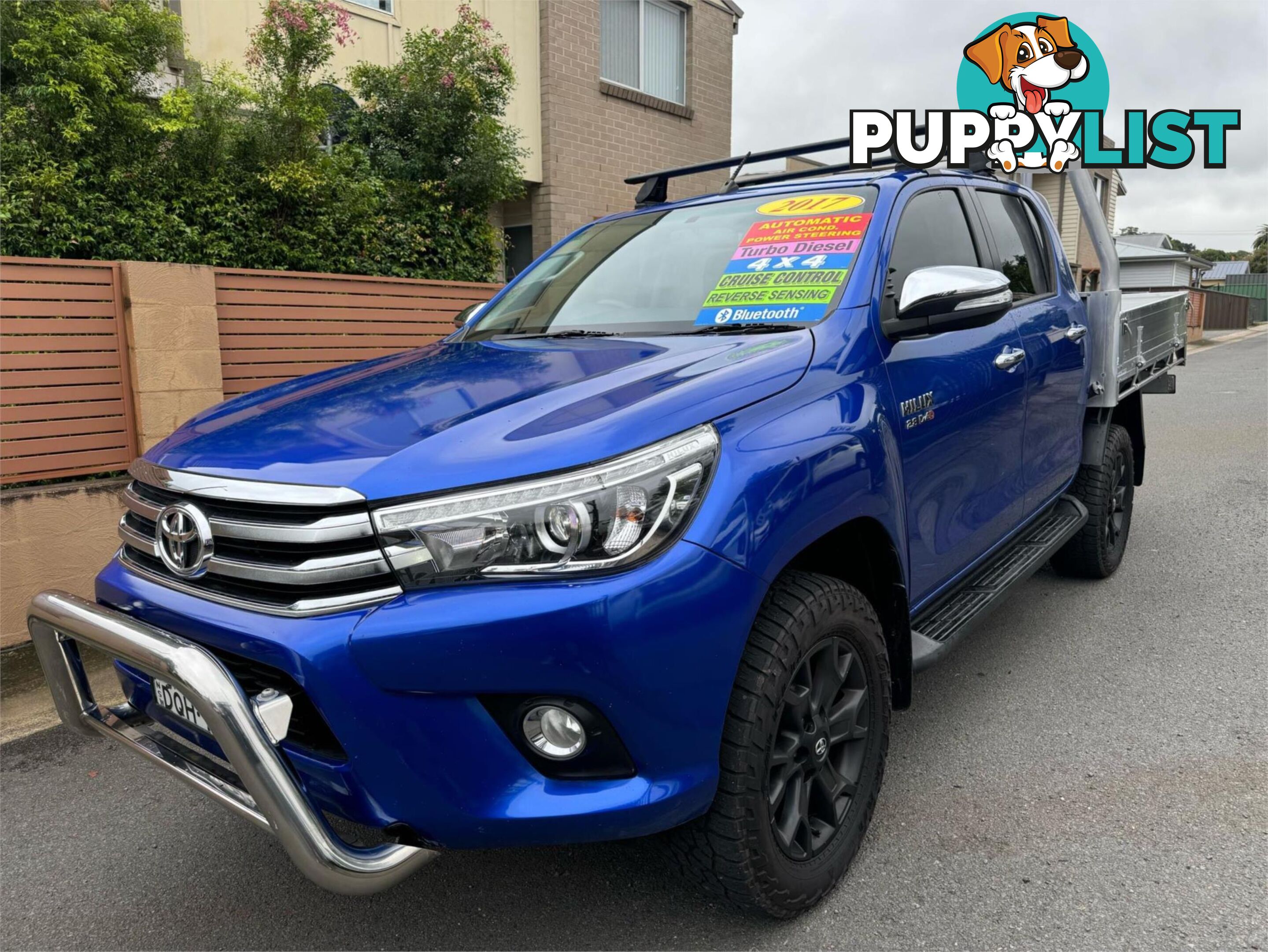 2017 TOYOTA HILUX SR5(4X4) GUN126RMY17 DUAL CAB UTILITY