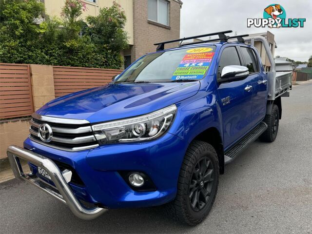 2017 TOYOTA HILUX SR5(4X4) GUN126RMY17 DUAL CAB UTILITY