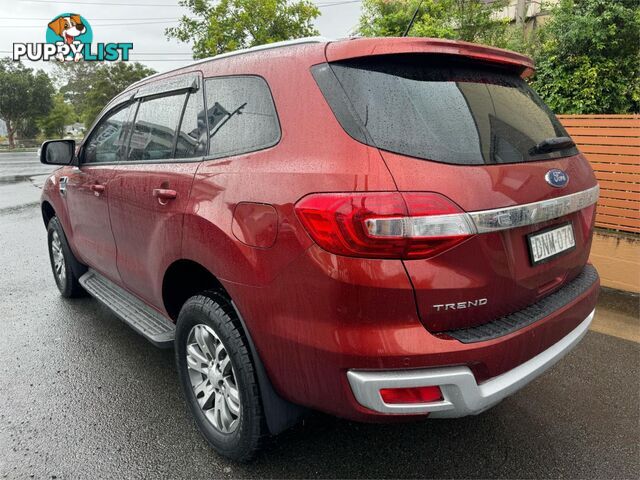 2016 FORD EVEREST TREND UAMY17 4D WAGON