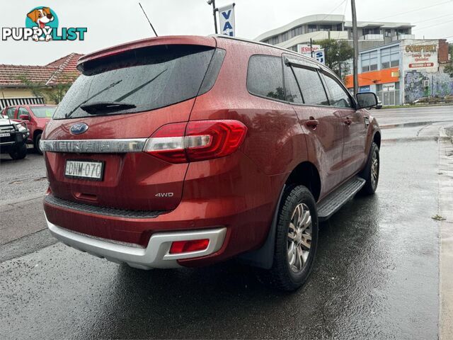 2016 FORD EVEREST TREND UAMY17 4D WAGON