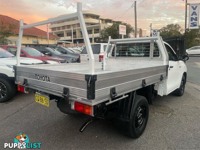 2018 TOYOTA HILUX WORKMATE TGN121RMY17 C/CHAS