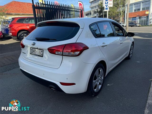 2016 KIA CERATO S YDMY16 5D HATCHBACK