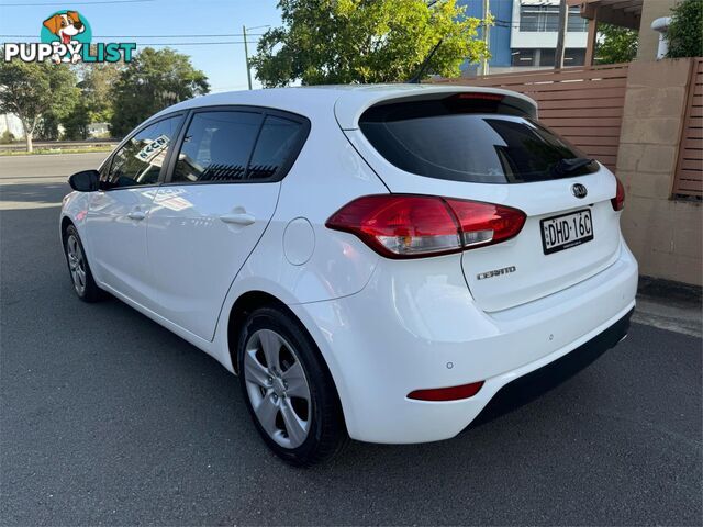 2016 KIA CERATO S YDMY16 5D HATCHBACK