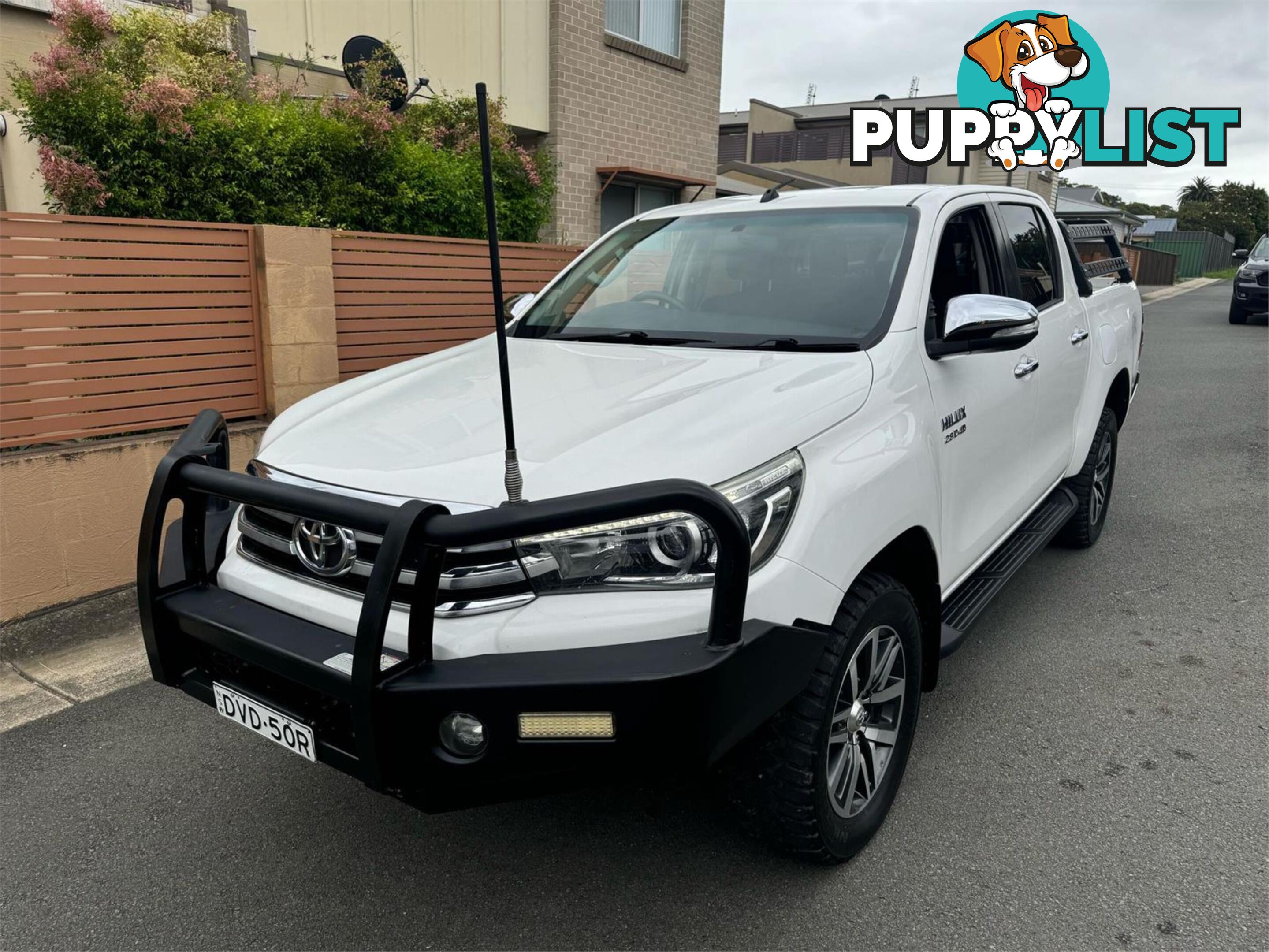 2016 TOYOTA HILUX SR5(4X4) GUN126R DUAL CAB UTILITY