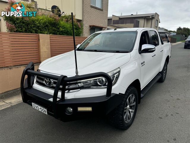 2016 TOYOTA HILUX SR5(4X4) GUN126R DUAL CAB UTILITY