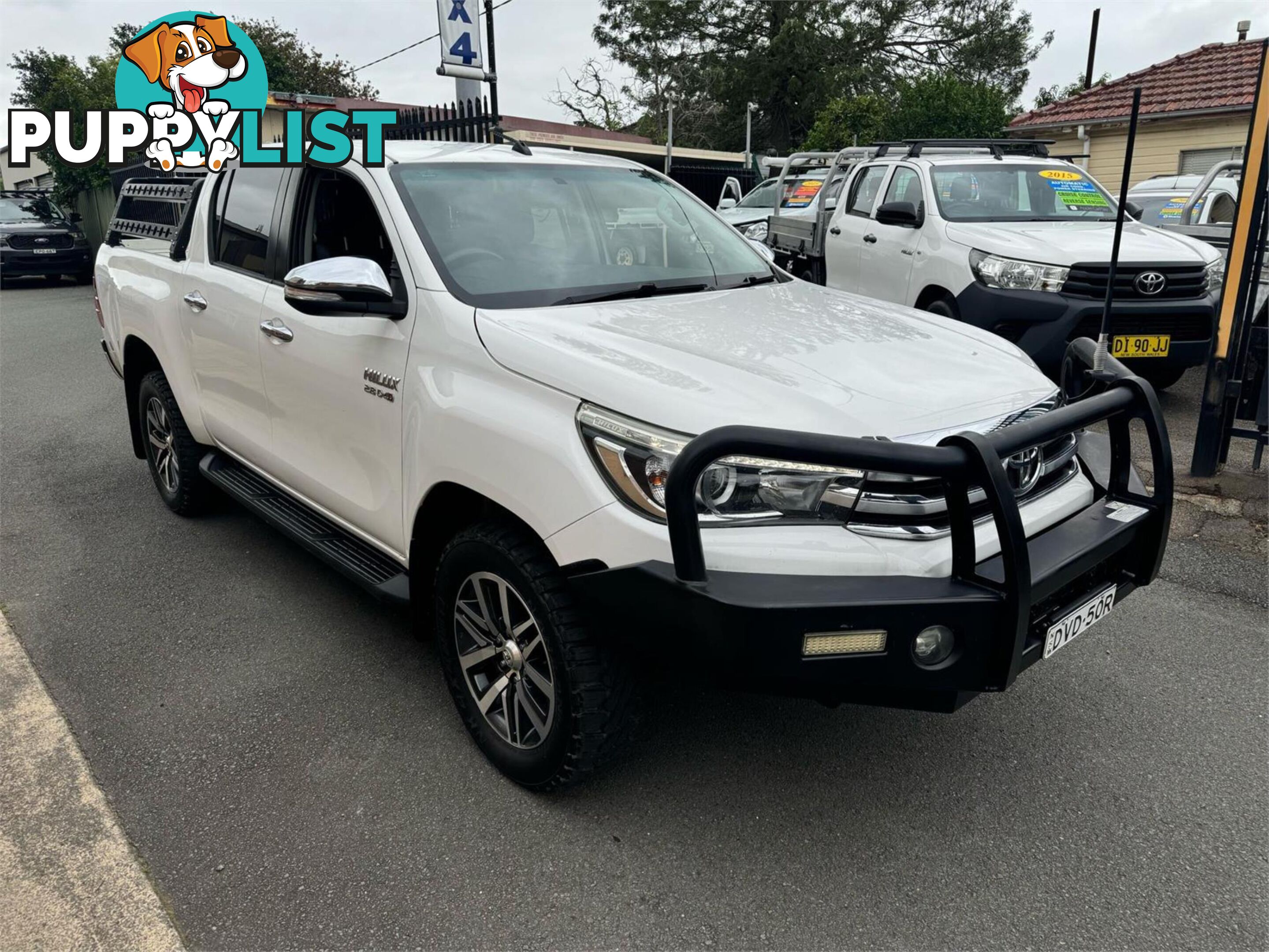 2016 TOYOTA HILUX SR5(4X4) GUN126R DUAL CAB UTILITY