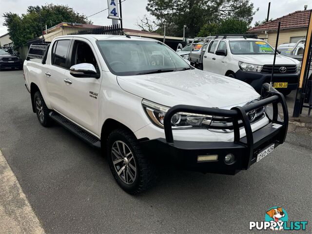 2016 TOYOTA HILUX SR5(4X4) GUN126R DUAL CAB UTILITY