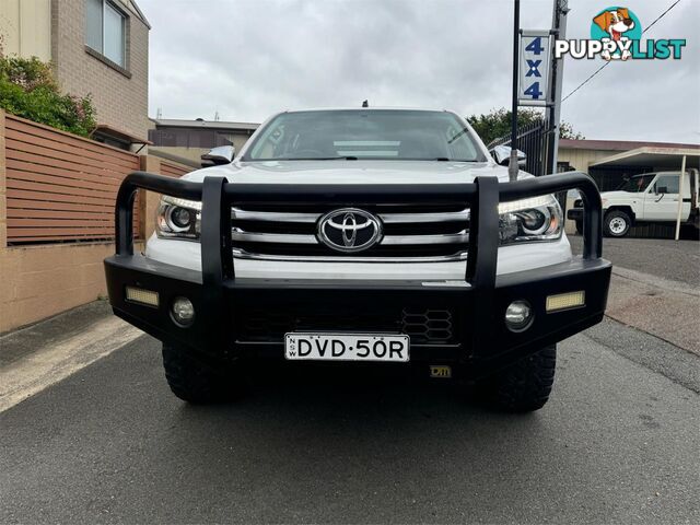 2016 TOYOTA HILUX SR5(4X4) GUN126R DUAL CAB UTILITY