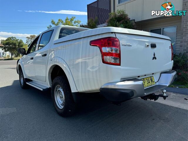 2018 MITSUBISHI TRITON GLX MQMY18 DUAL CAB UTILITY