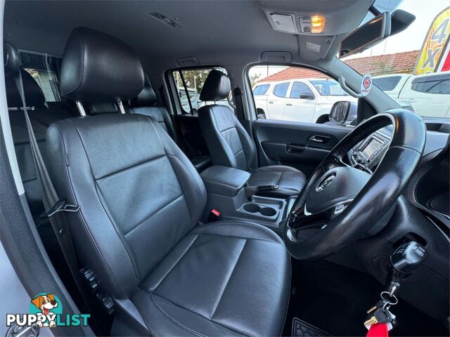 2016 VOLKSWAGEN AMAROK TDI420HIGHLINE(4X4) 2HMY16 DUAL CAB UTILITY