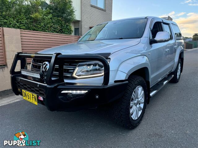 2016 VOLKSWAGEN AMAROK TDI420HIGHLINE(4X4) 2HMY16 DUAL CAB UTILITY