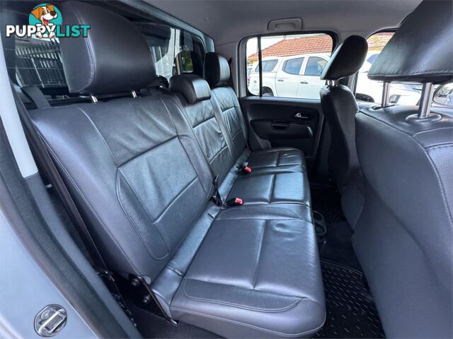 2016 VOLKSWAGEN AMAROK TDI420HIGHLINE(4X4) 2HMY16 DUAL CAB UTILITY