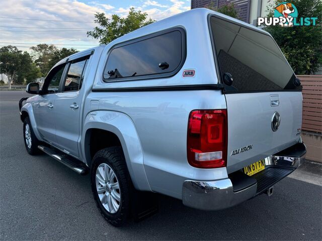 2016 VOLKSWAGEN AMAROK TDI420HIGHLINE(4X4) 2HMY16 DUAL CAB UTILITY