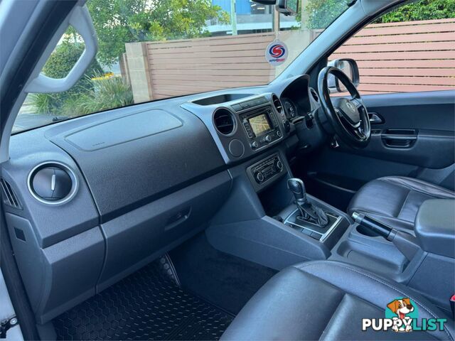 2016 VOLKSWAGEN AMAROK TDI420HIGHLINE(4X4) 2HMY16 DUAL CAB UTILITY