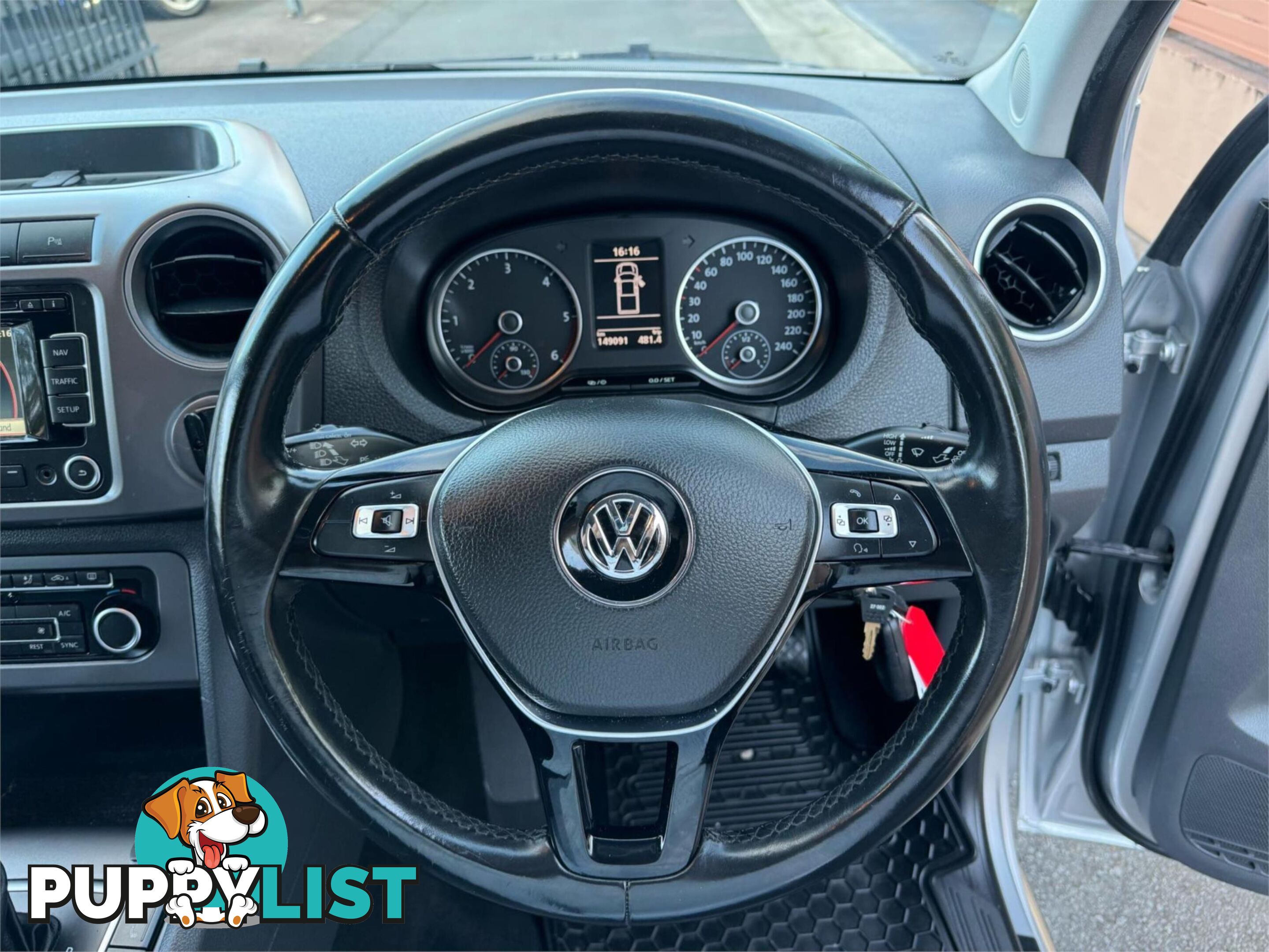 2016 VOLKSWAGEN AMAROK TDI420HIGHLINE(4X4) 2HMY16 DUAL CAB UTILITY